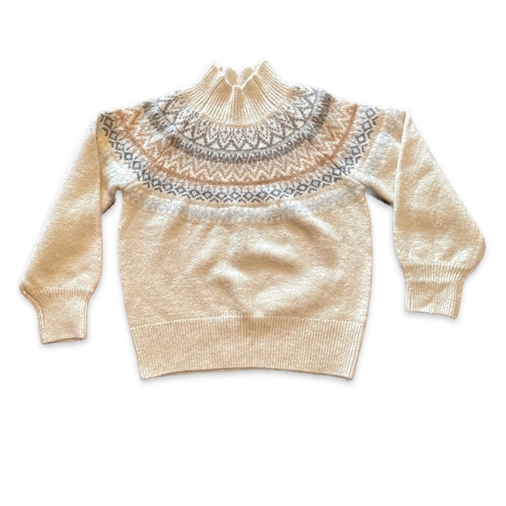 Cleo Petites Mock Neck Sweater.